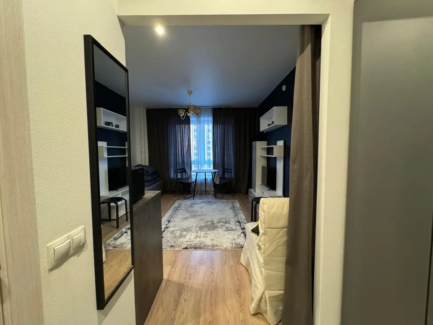 Квартира стильная студия с характером