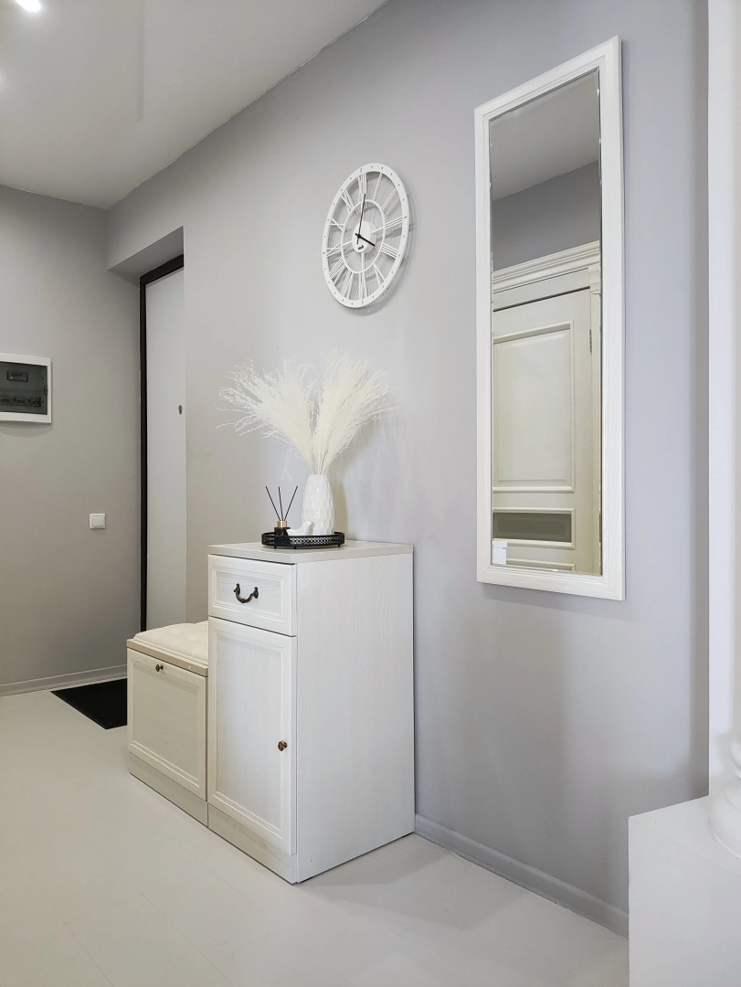 Квартира Светлая студия в современном жилом комплексе.