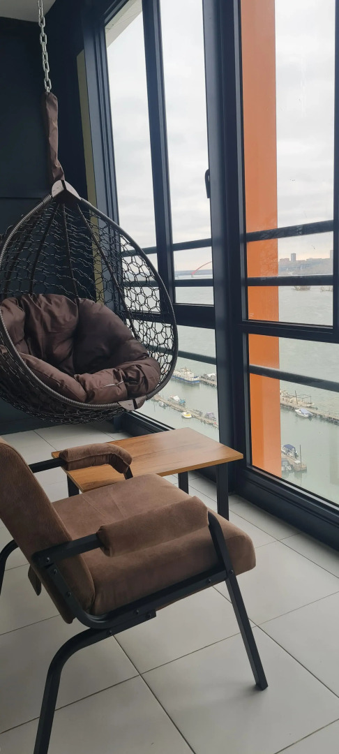 Апартаменты Hugge Place Студия с видом на ОБЬ