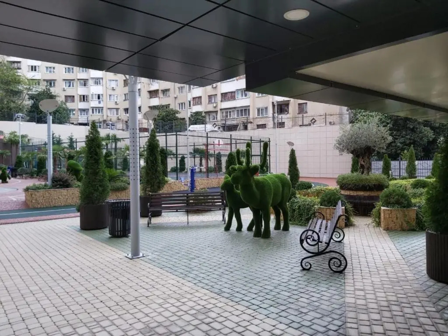 Апартаменты в центре Сочи для 3 гостей ЖК Сокол с видом на море