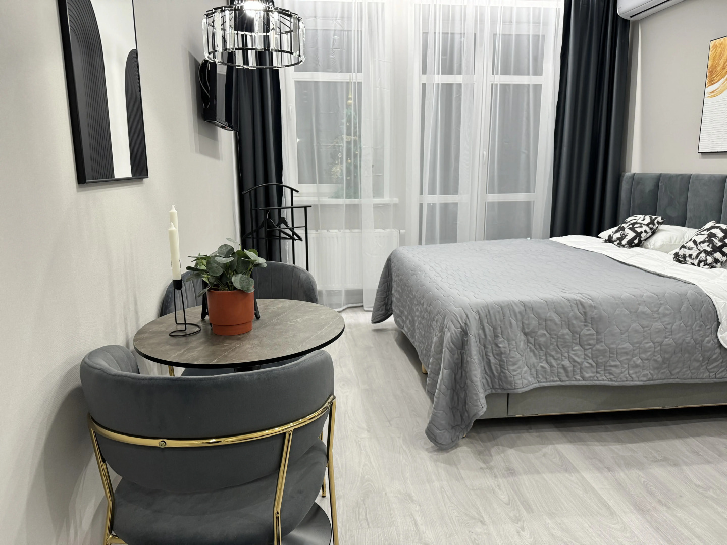 Квартира Студия с дизайнерским ремонтом