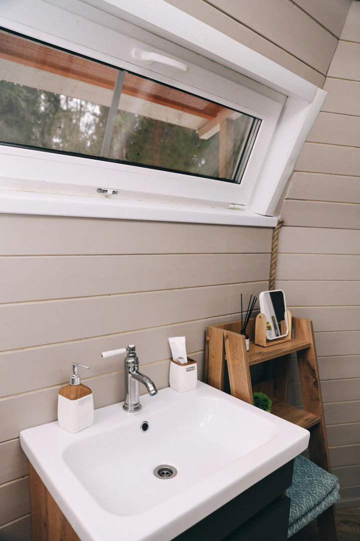 Шале Сфера Агат в лесу на Живописной улице