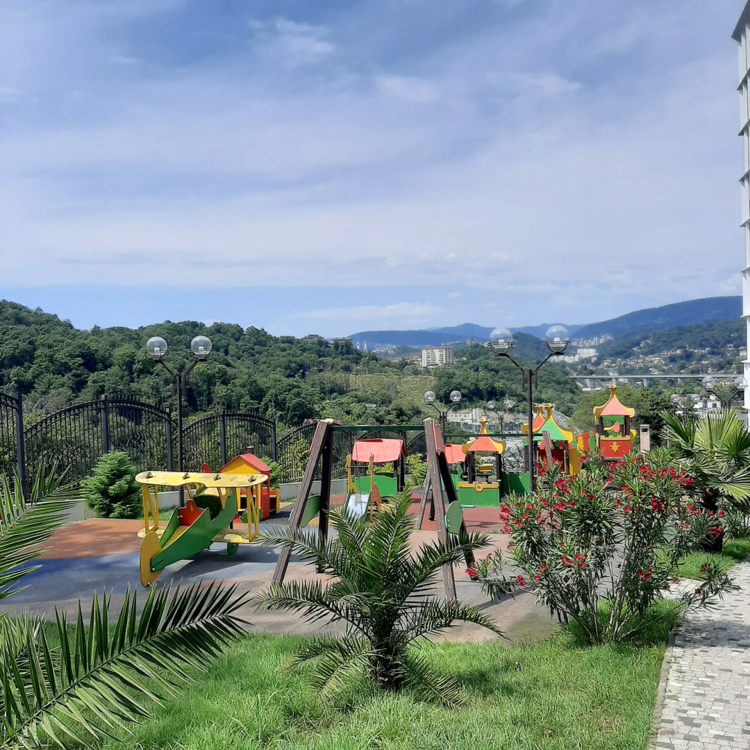 Апартаменты Студия в Сочи парке с видом на море