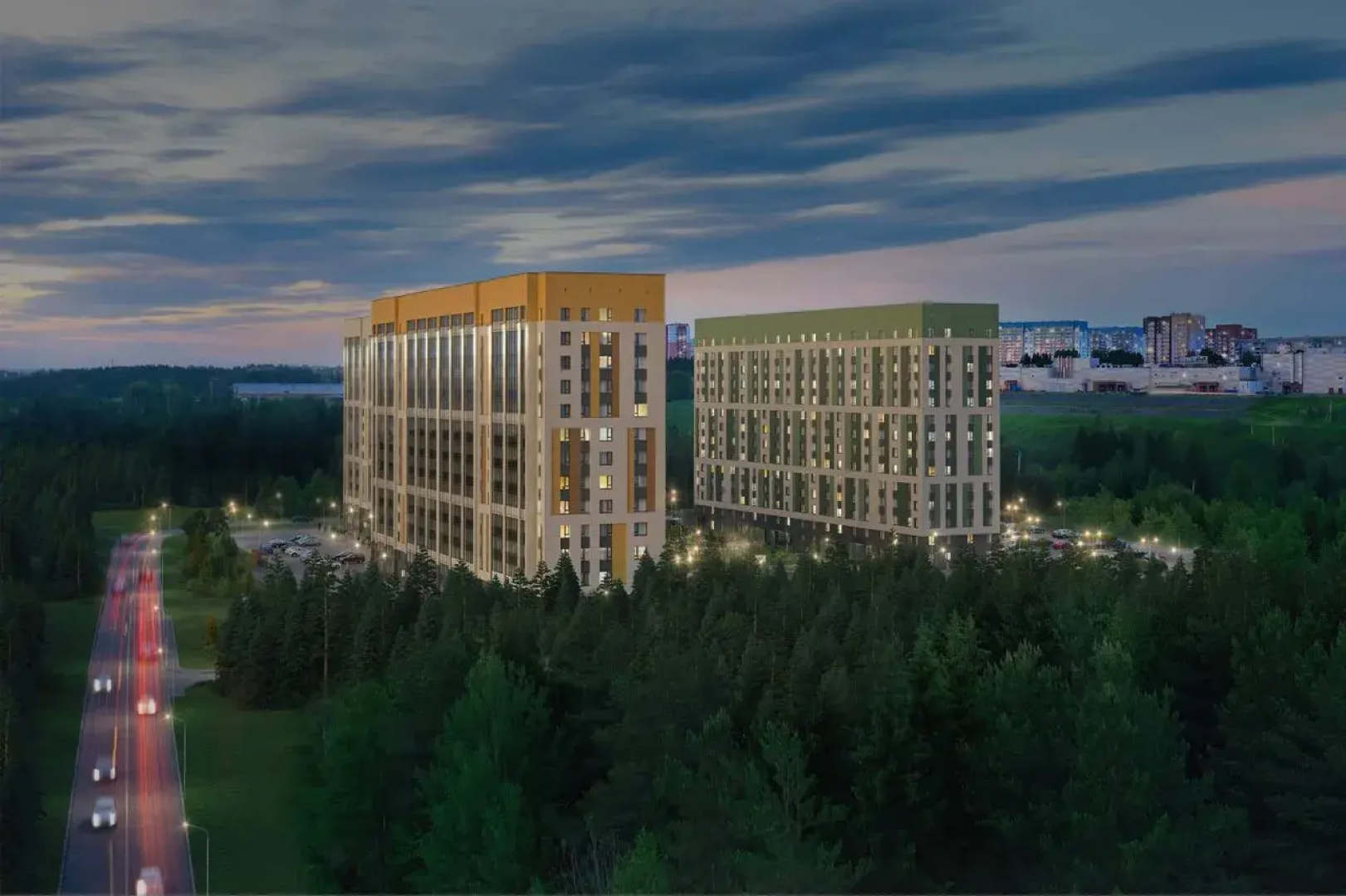 Квартира Комфорт для Успеха с Видом на Лес