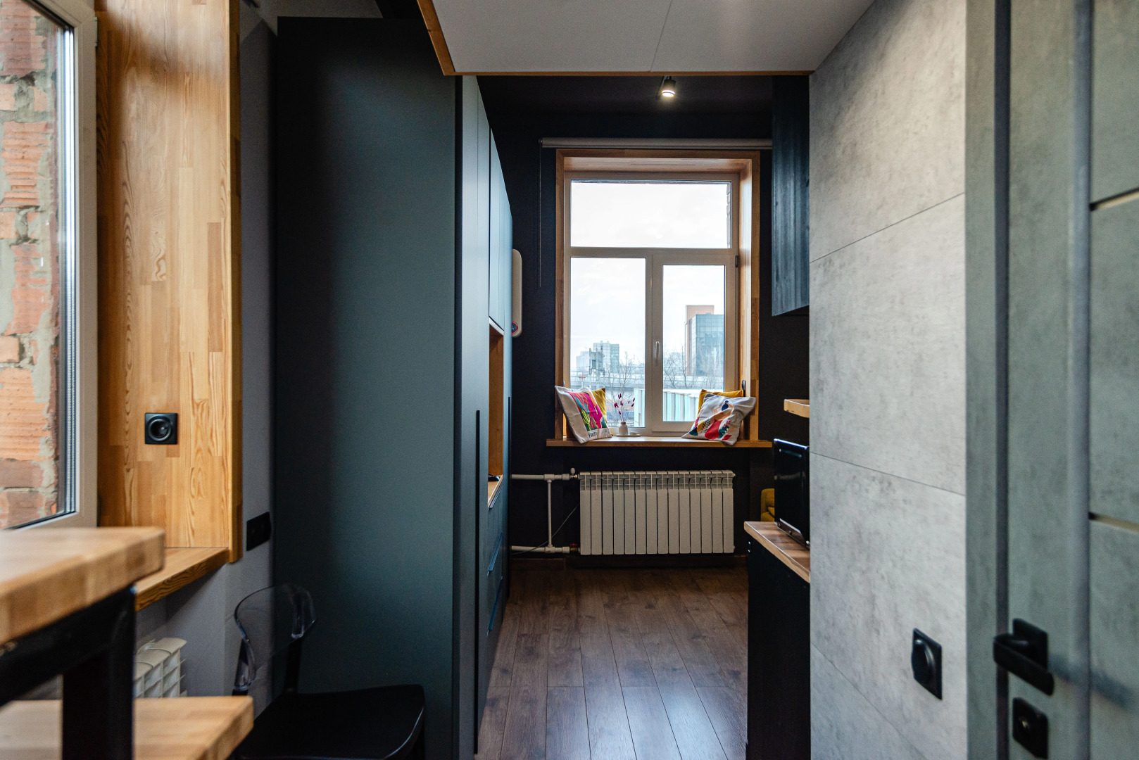 Апартаменты Стильная Лофт Студия рядом с Ботаническим Садом