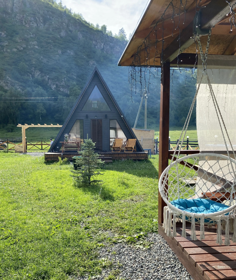 Гостевой Дом Апарт А Фрейм в Горном Алтае на 4 Гостя