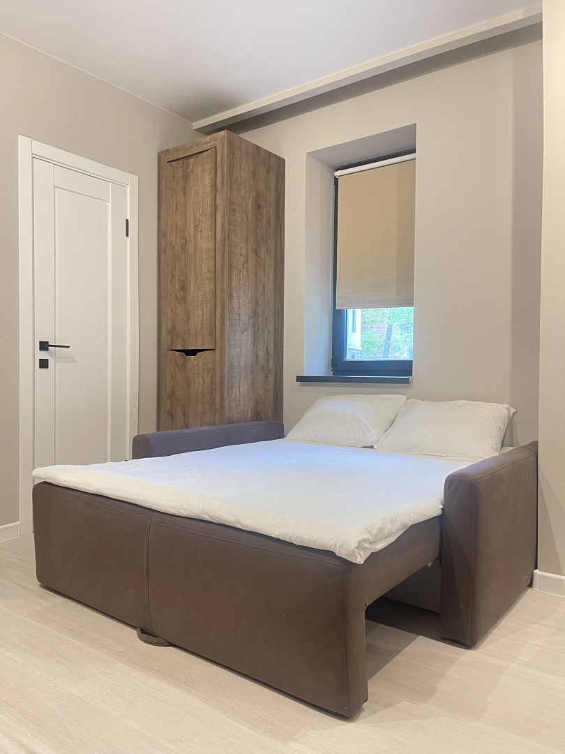 Апартаменты с видом на сосновый парк рядом с морем