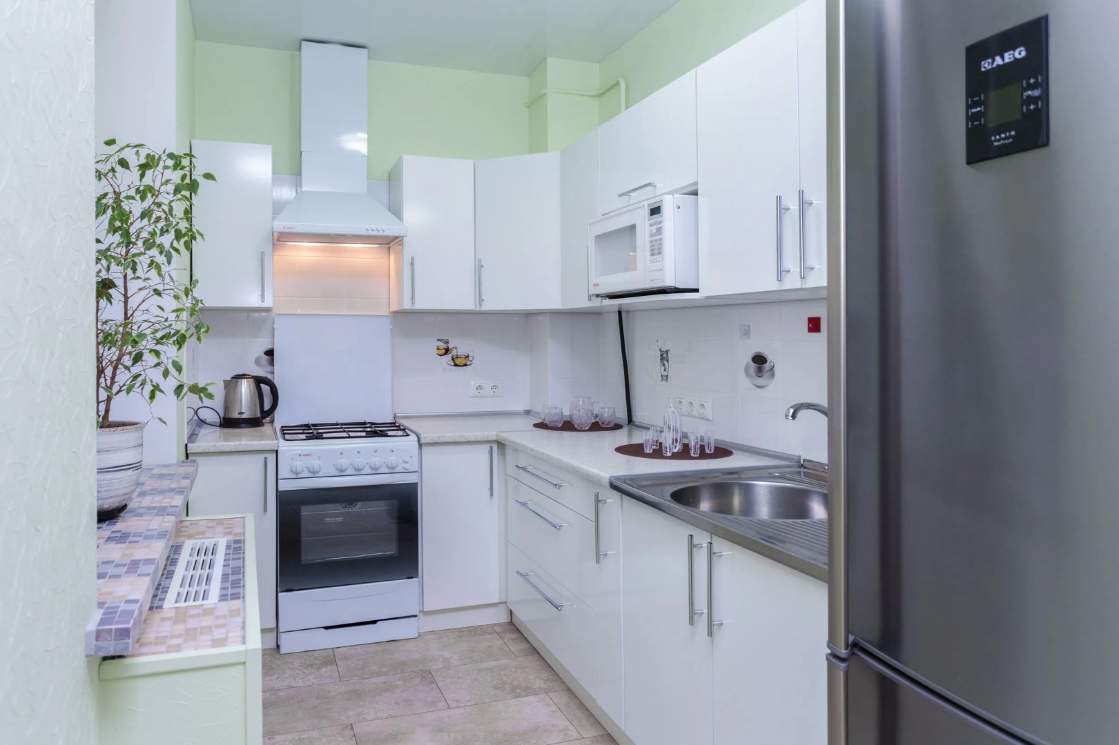 Апартаменты Стильная 3-ком квартира в центре