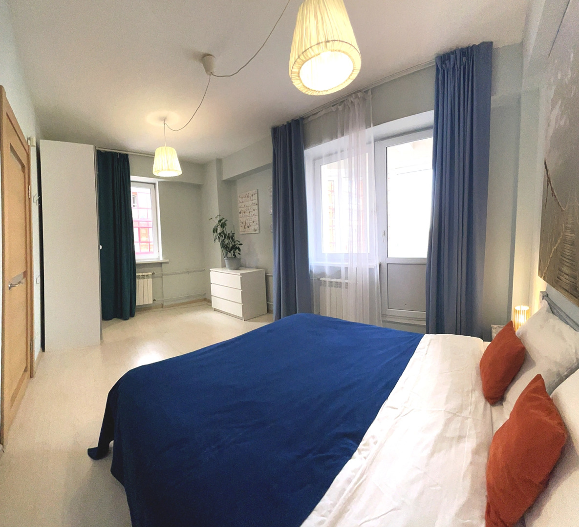 Квартира Современная Двушка на 6 Человек