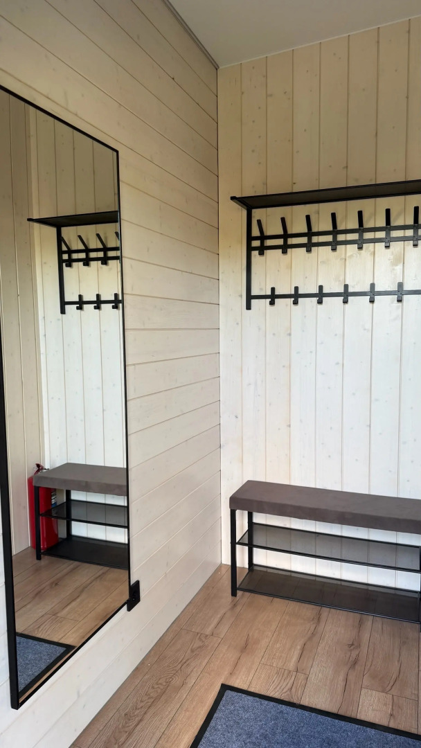 Частный дом Панорамный у реки с сауной, чаном и камином