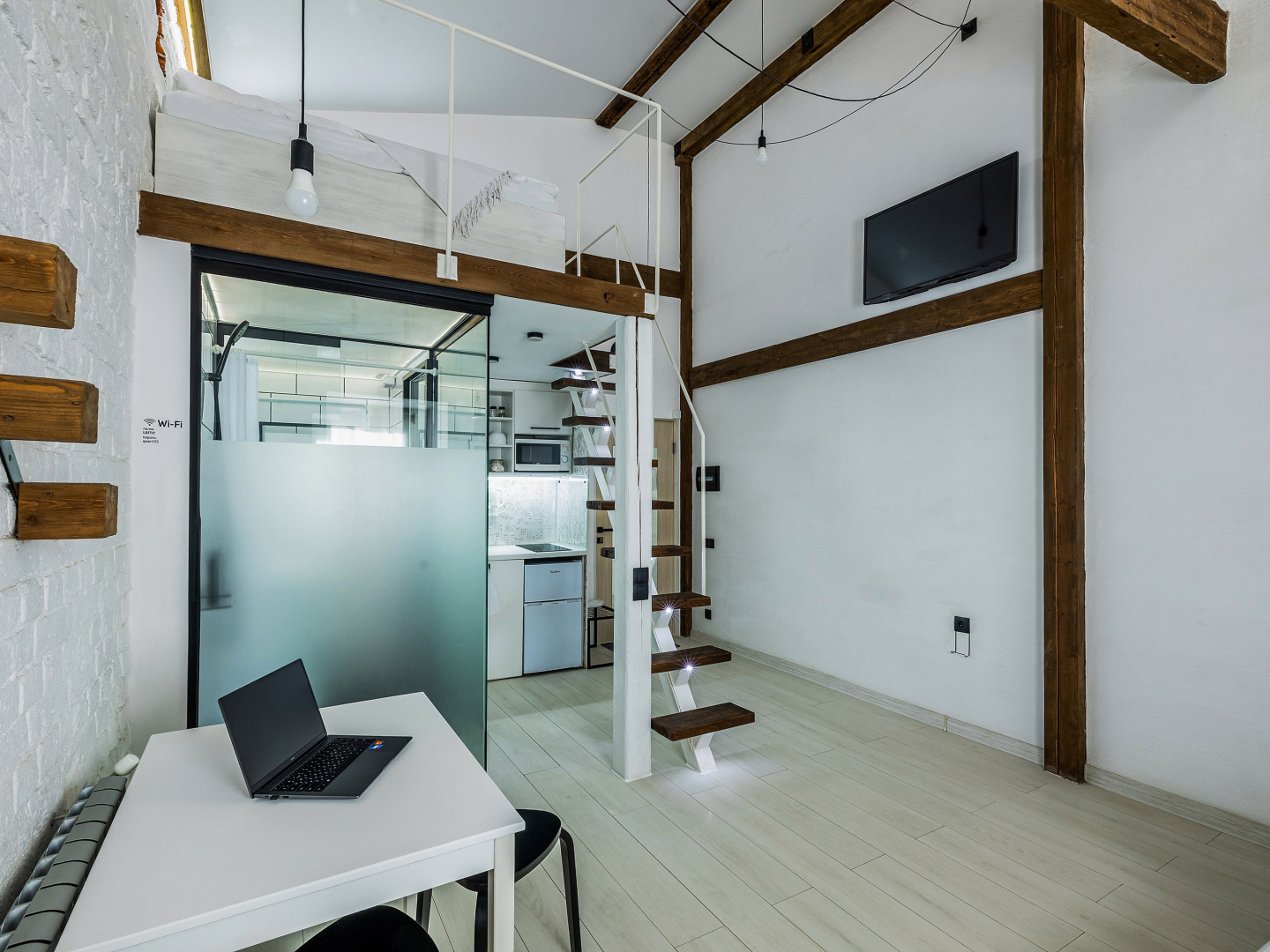 Апартаменты Лофт 2 Двухуровневые на Грузинской Улице 41А