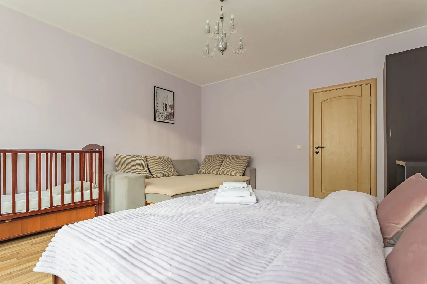 Просторная квартира в Центре Города с подземным паркингом