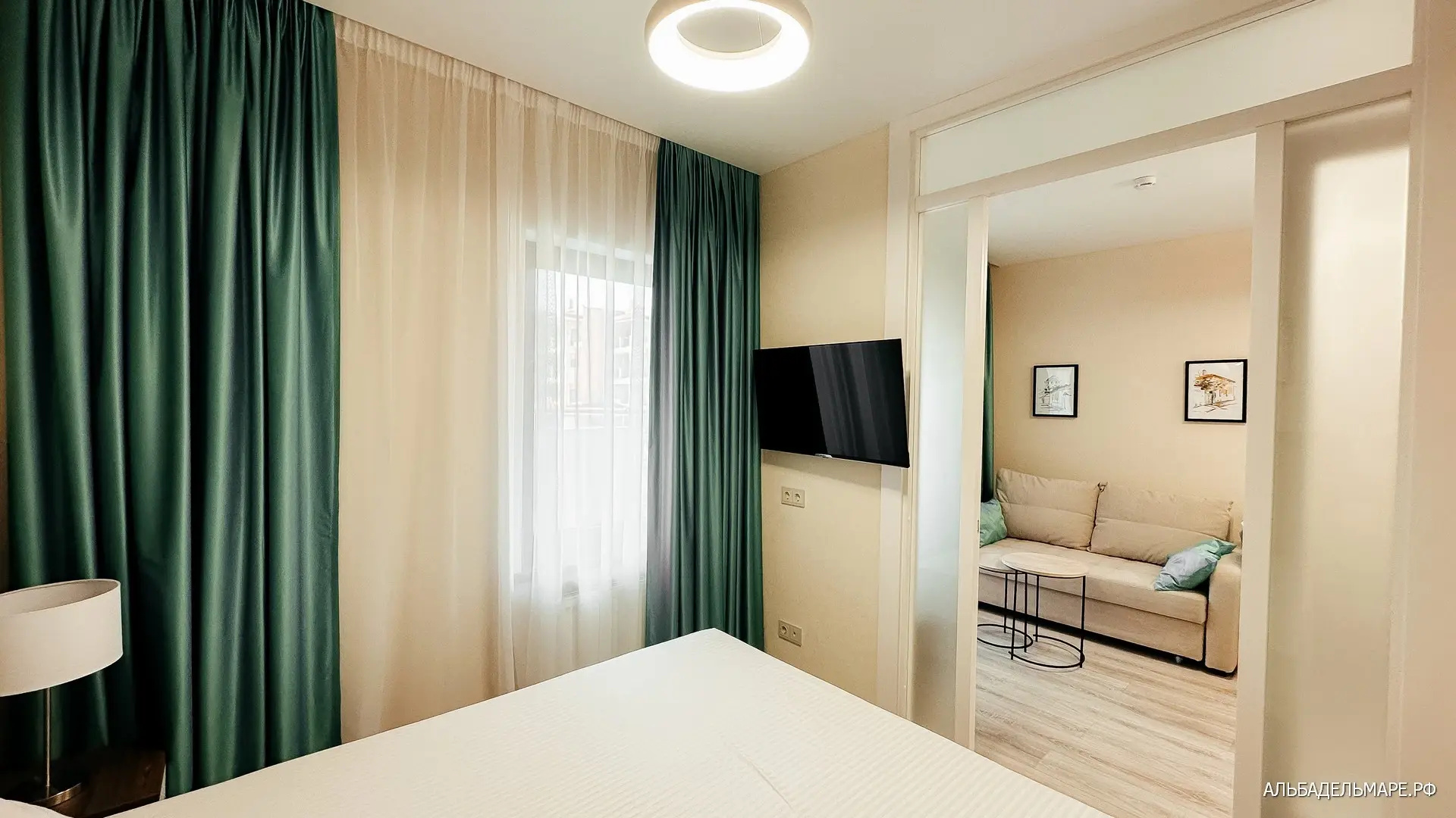 Апартаменты ЖК Альба дель Маре Junior suite Двухкомнатный номер