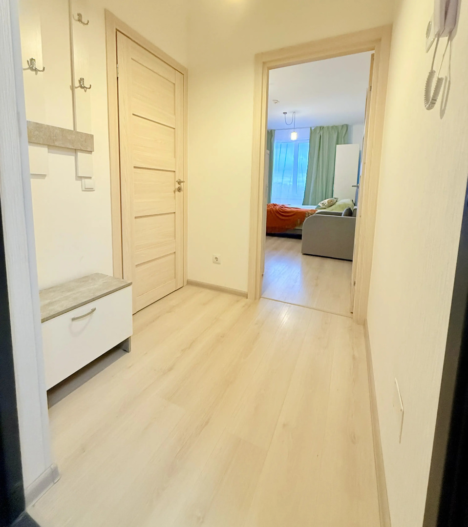 Квартира Новая студия Фисташка на Неве рядом с метро и разводным мостом