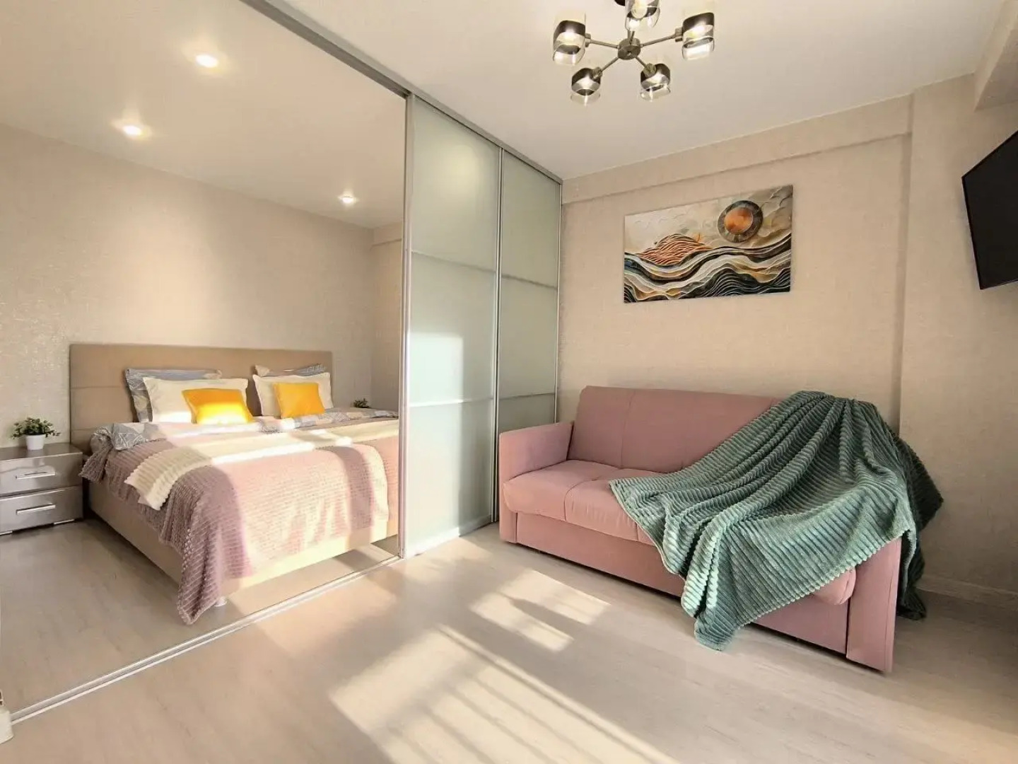 Квартира Уютная квартира в новом ЖК Династия