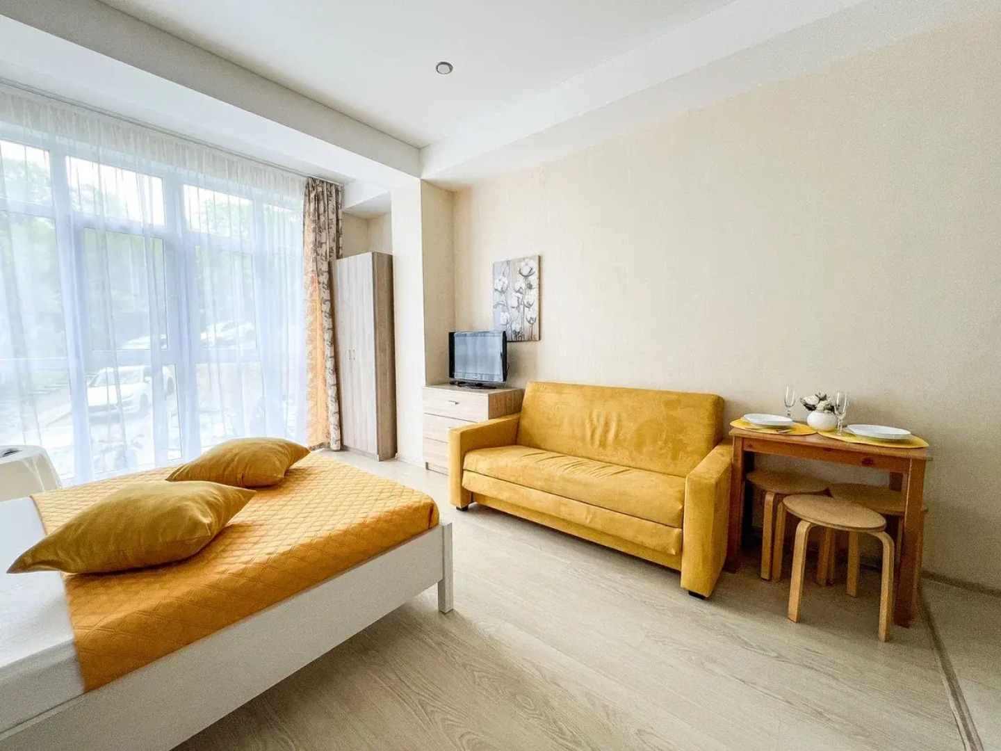 Апартаменты Однокомнатные ЖитьВСочиКруто в 10 Минутах Пешком до Моря