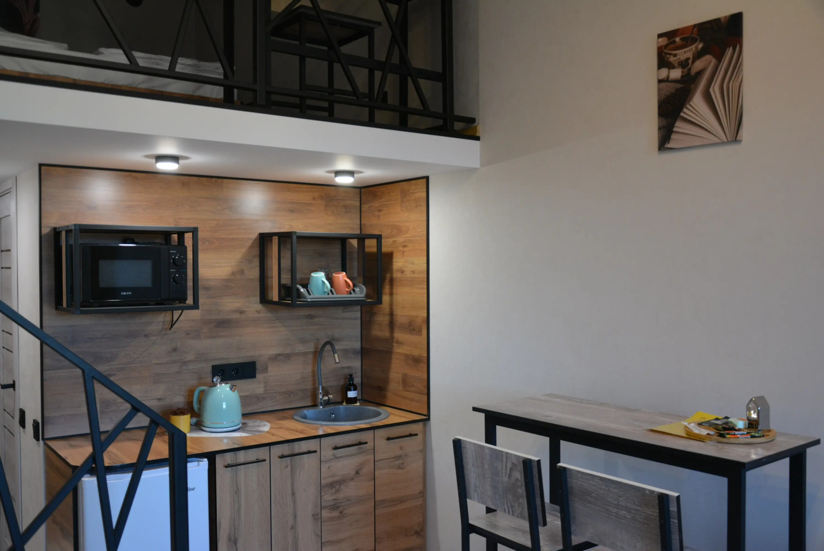 Апартаменты Новая двухярусная студия Комфорт