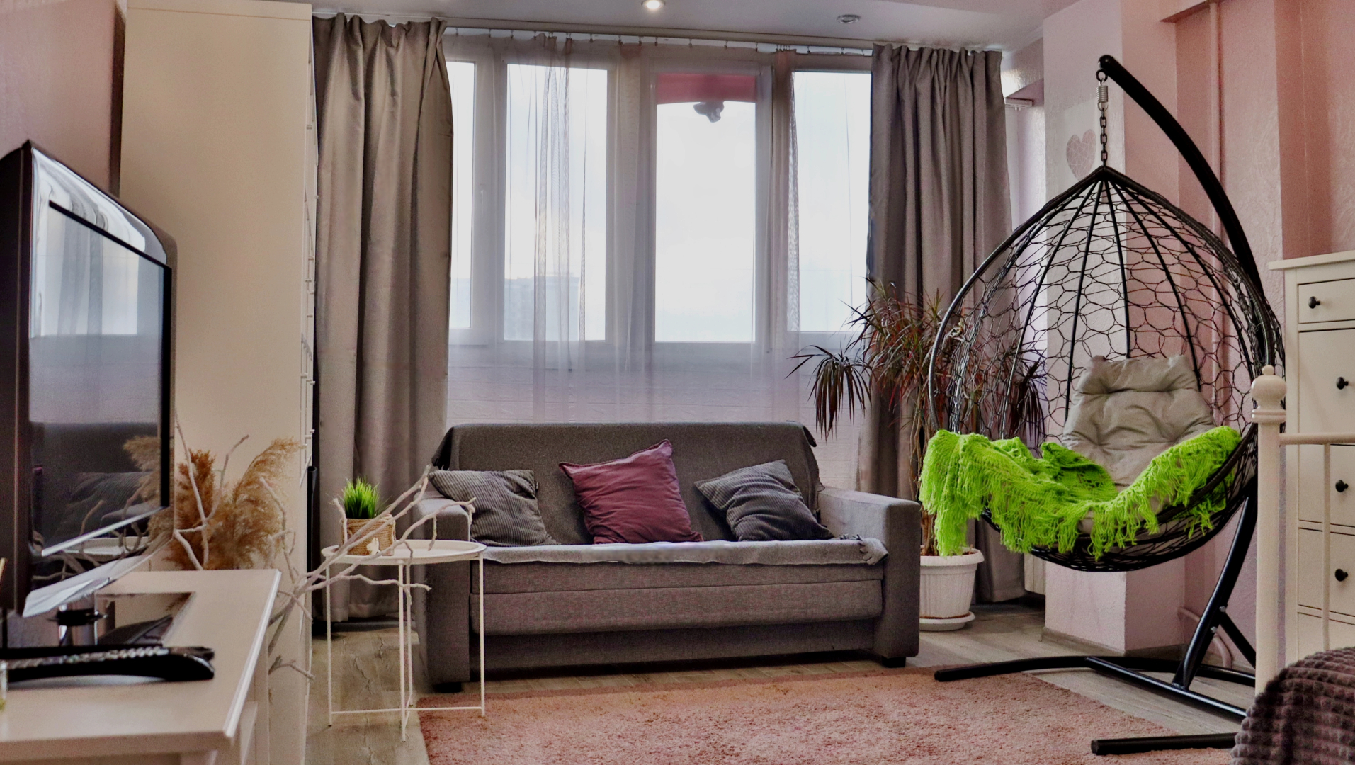 Квартира В центре с видом на город