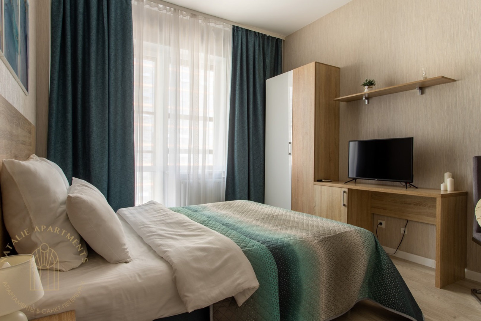 Апартаменты Студия Natalie Apartments Пулковское шоссе 14с6
