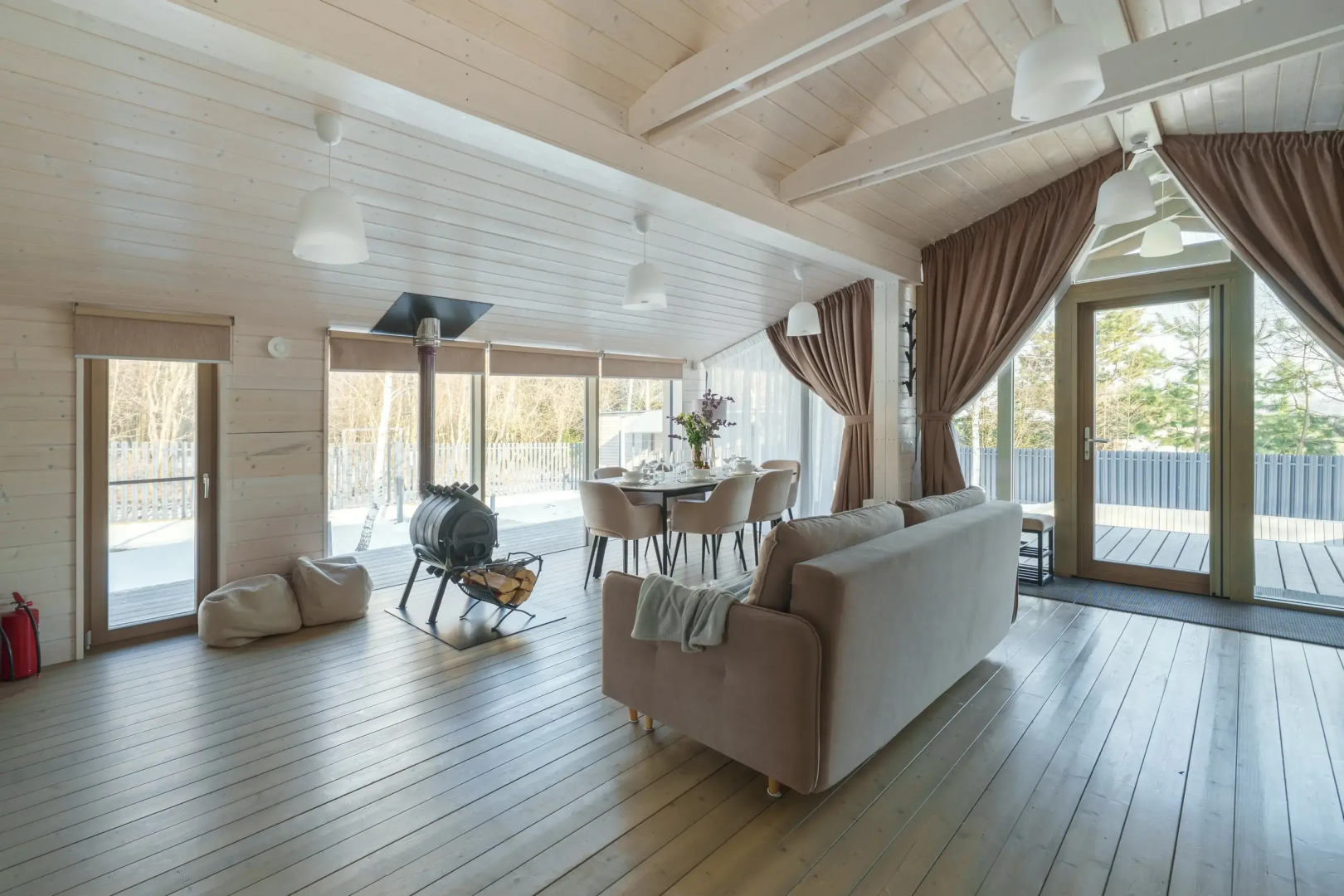 Частный Дом Моя Атмосфера Дубль с Дровяной Печью