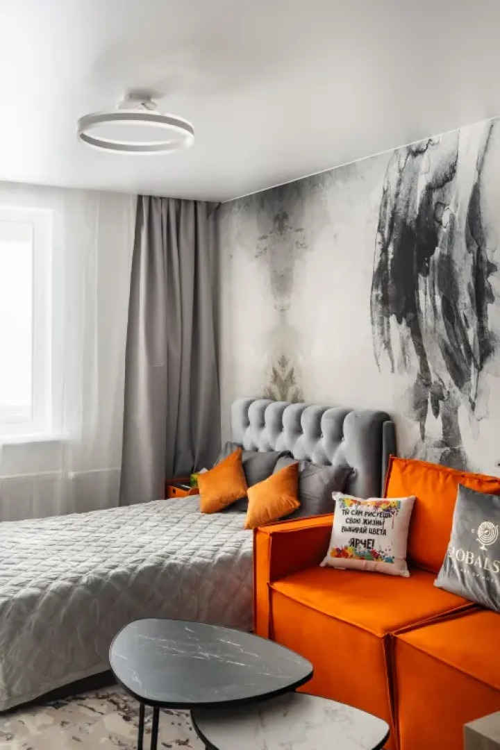 GLOBALSTAY Студия с Дизайнерским Ремонтом ЖК Авиатор 15 Мин Пешком до Метро Девяткино