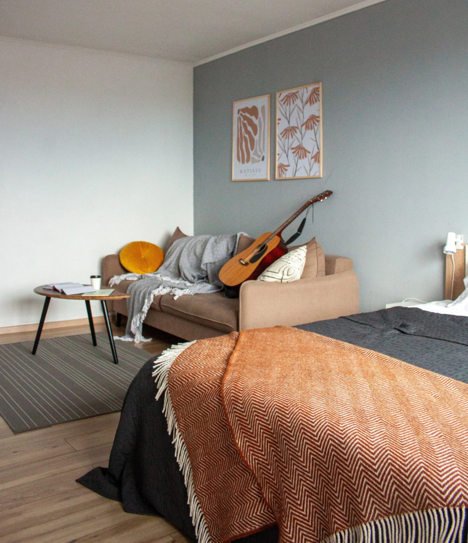 Апартаменты Altezza с панорамным видом на город с 13 этажа