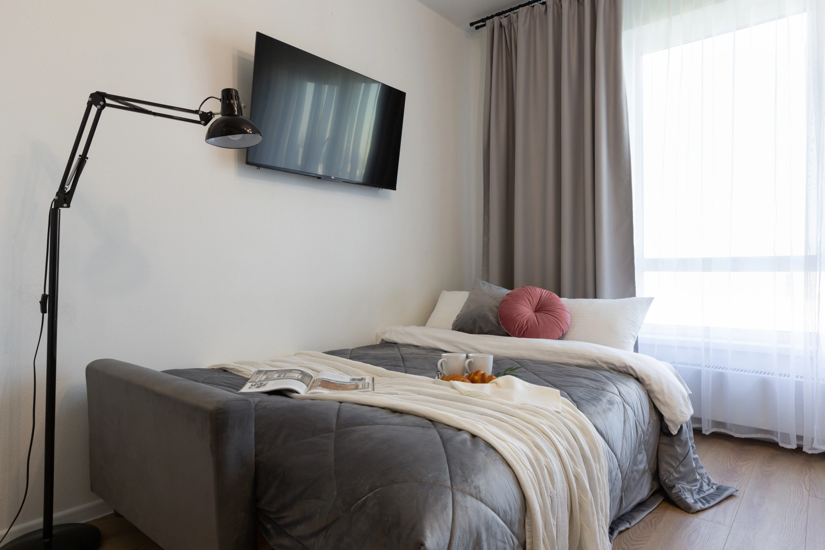 Апартаменты GOSTIO студия ЖК Дмитровский Парк метро Яхромская