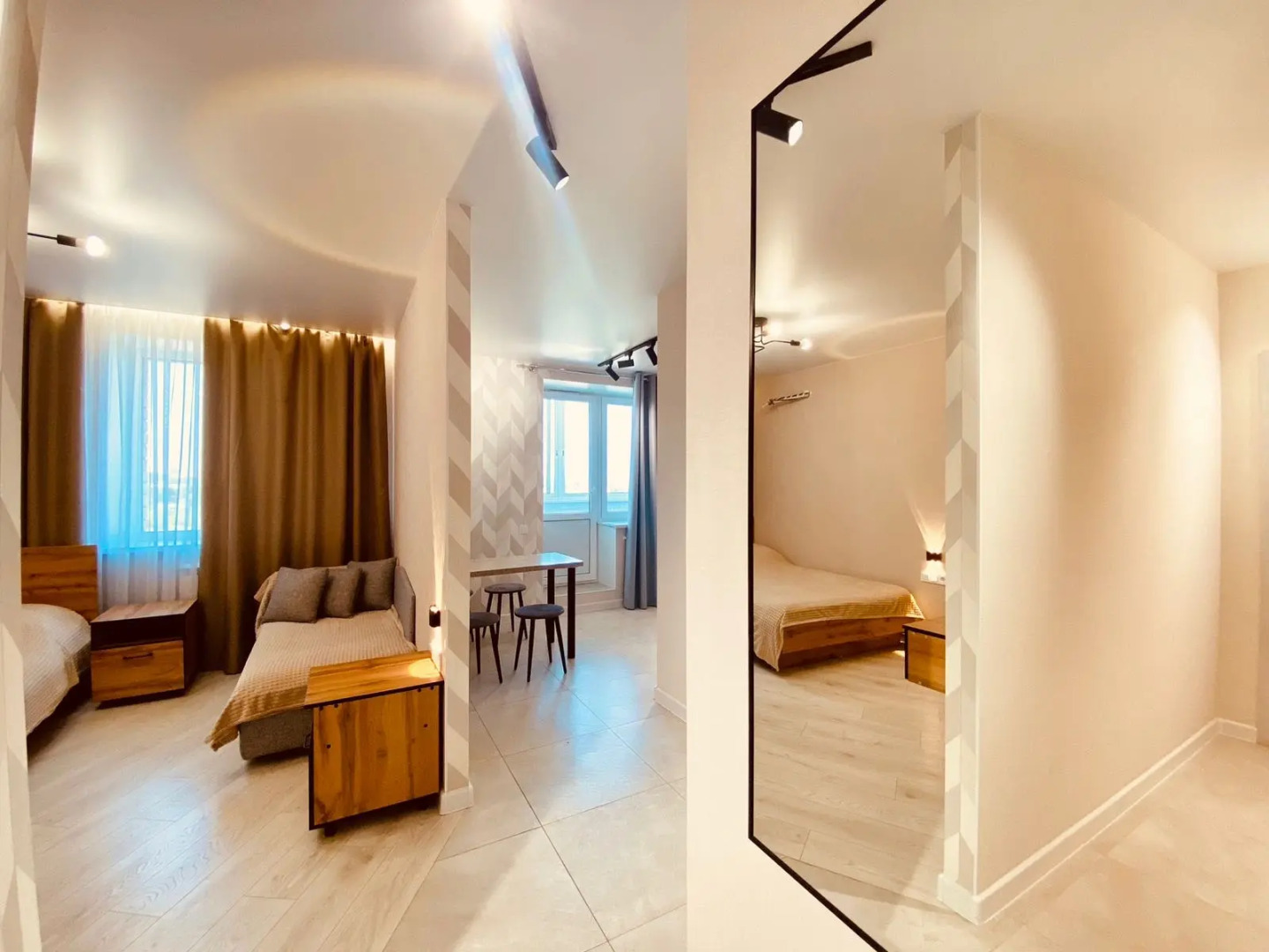 Апартаменты Двухкомнатный Люкс с Красивым Видом 72/2