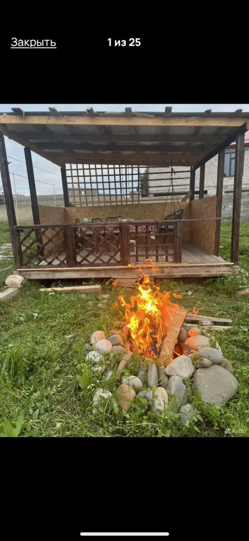 Жилые помещения у водопада Тобот