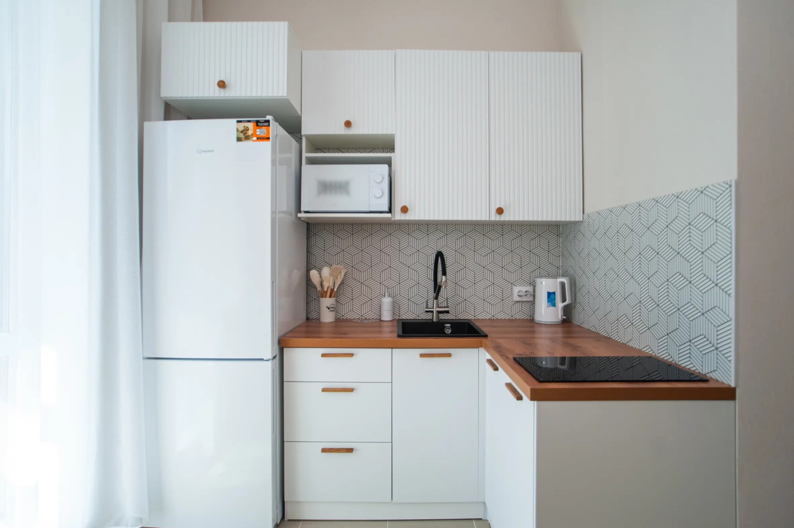 Квартира Современная квартира на 4-х гостей у метро