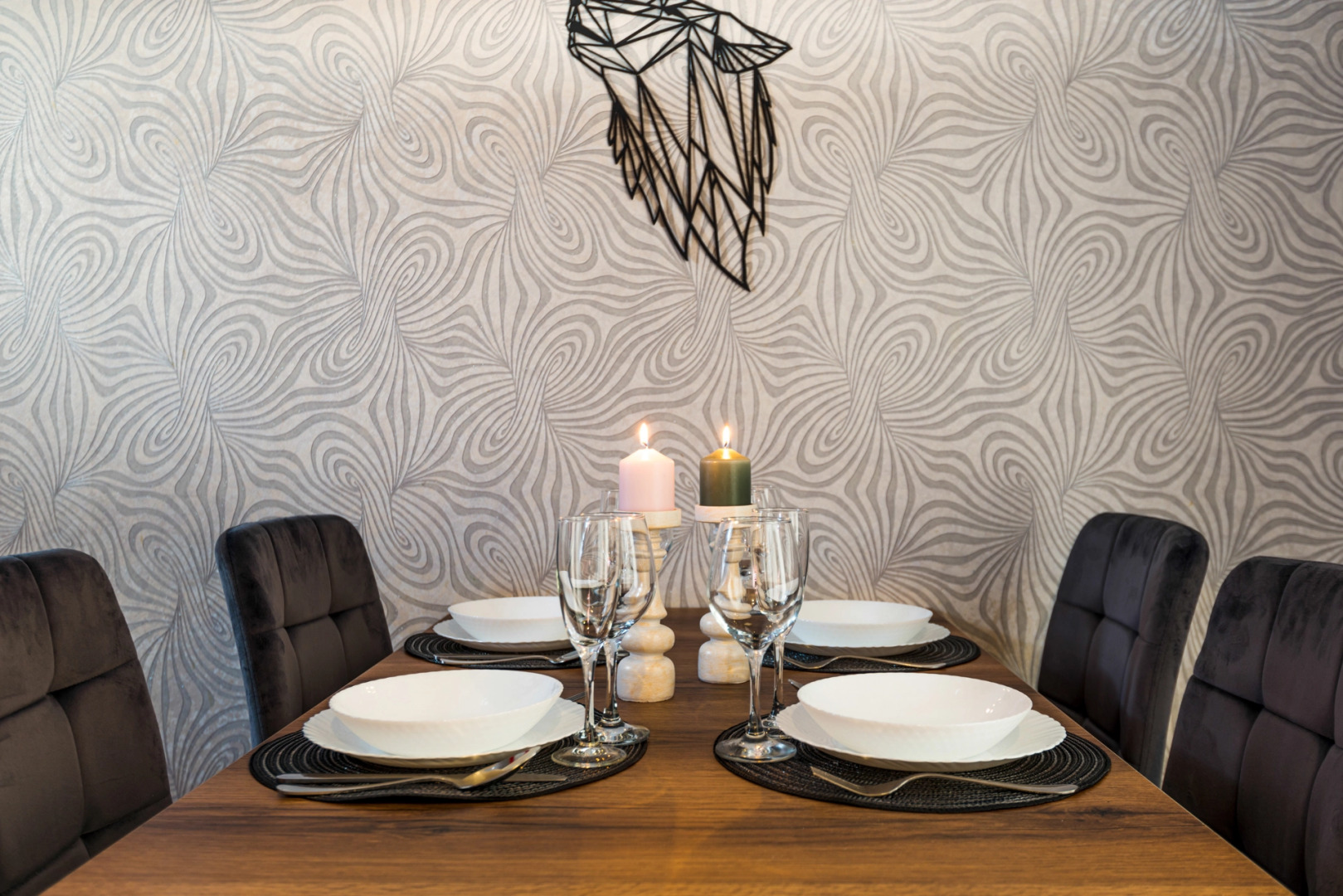 Квартира 2-к у залива в новом доме на Пирогова 2/2 от RentAp, 6 сп.мест