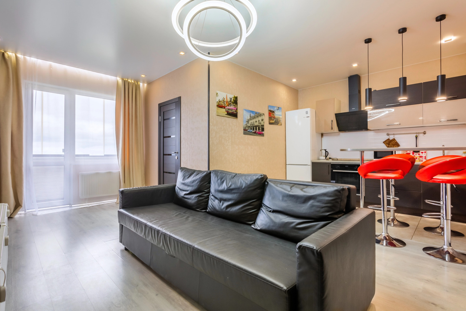 Апартаменты PtzHome уютная евро-3 квартира