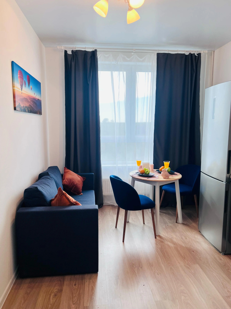 Апартаменты Однокомнатная квартира с прекрасным видом