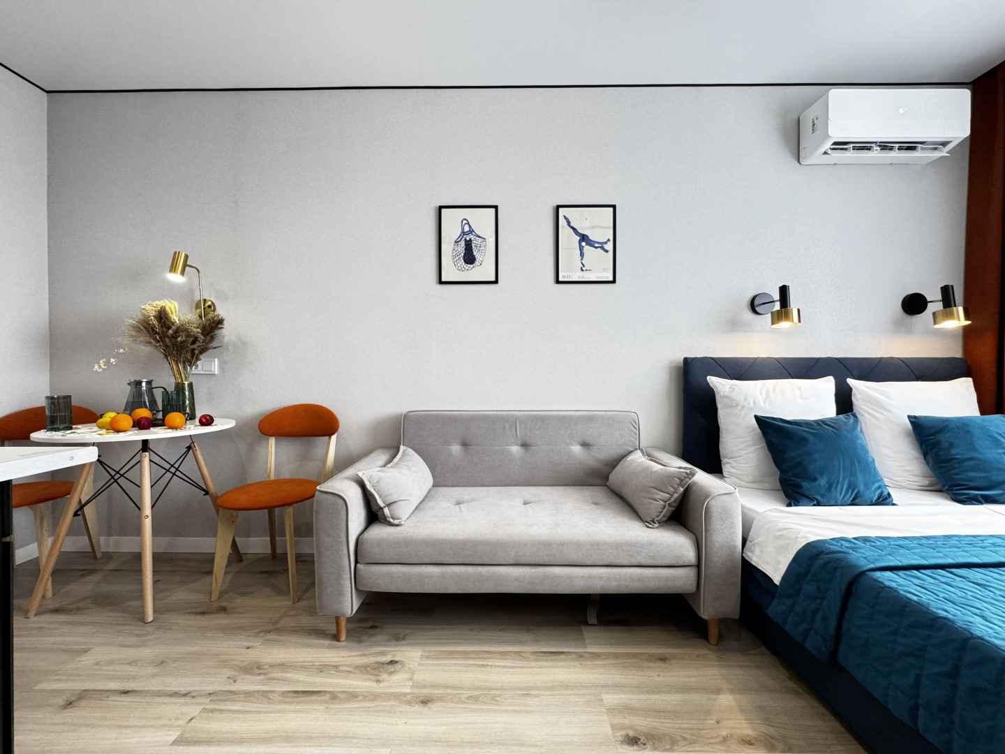 Апартаменты Уютные в Развитом Районе Города