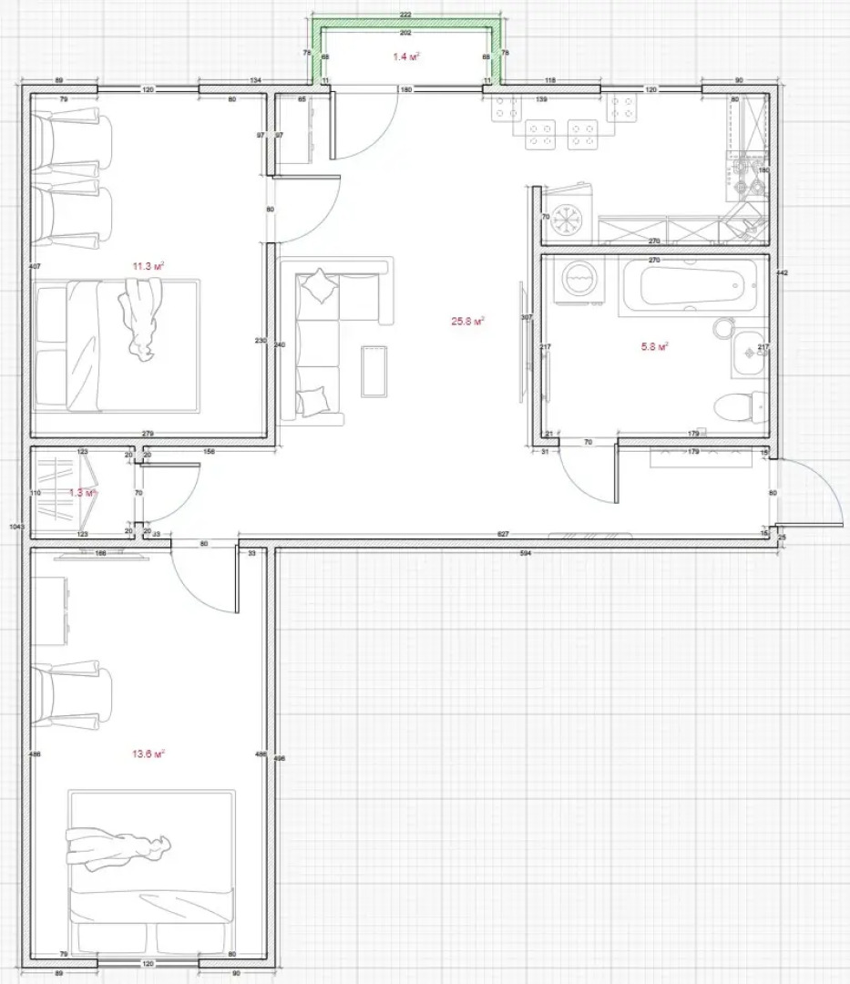 Апартаменты Мерецкова-Волосова