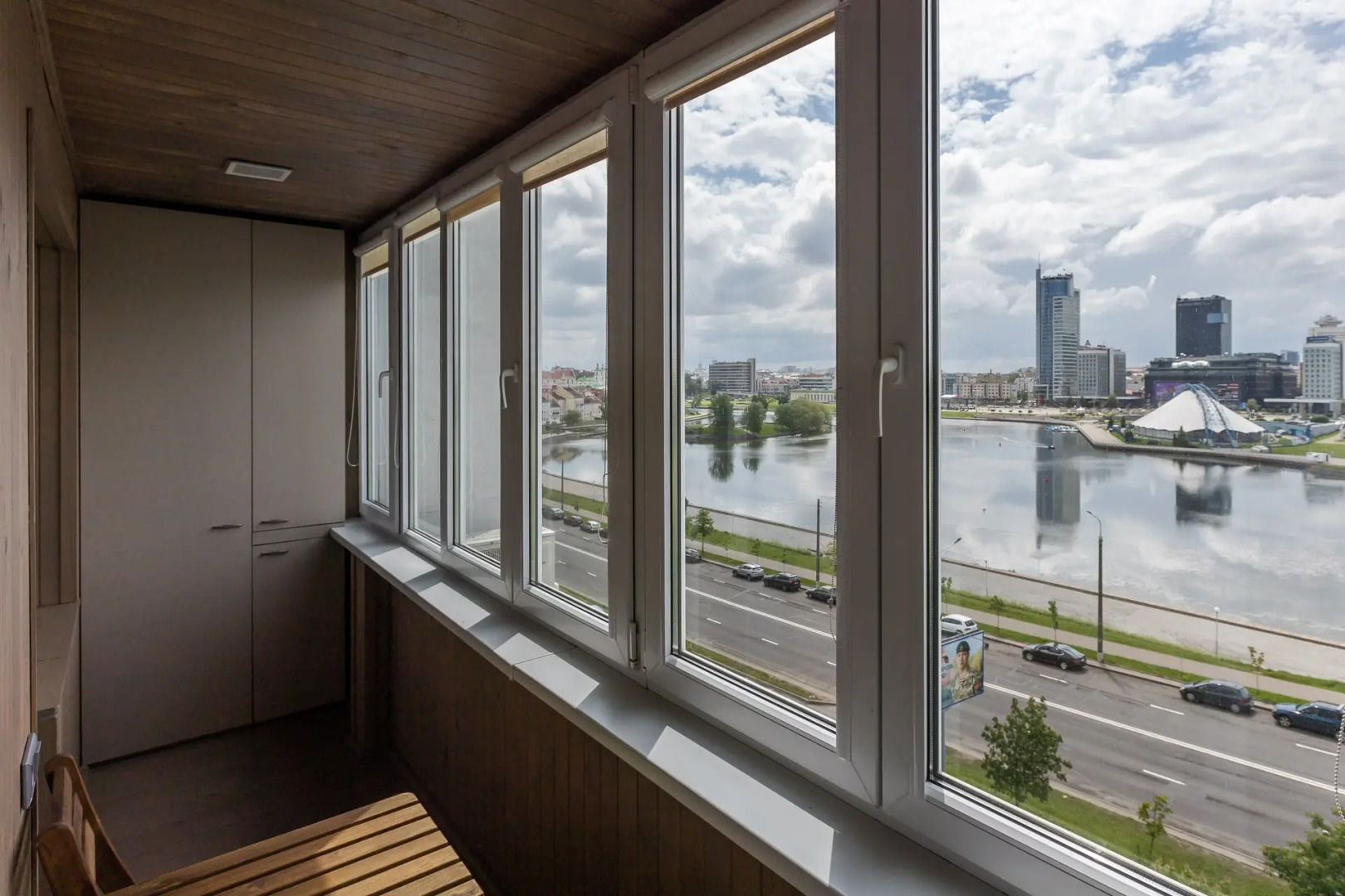 Апартаменты с видом на Свислочь