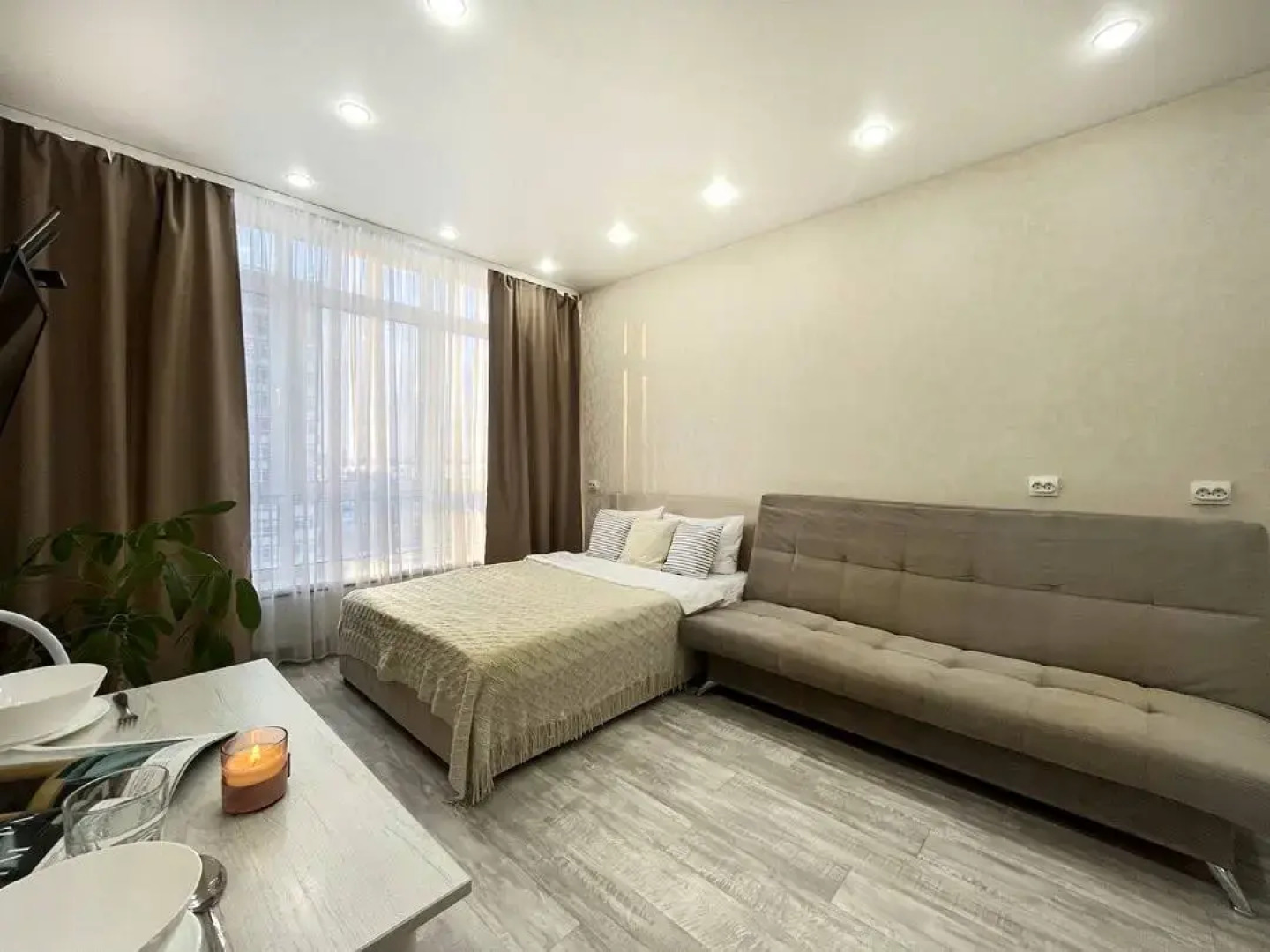 Апартаменты Unique Apart Латте у ГУФСИН и Казначейства на Мичурина 58/3