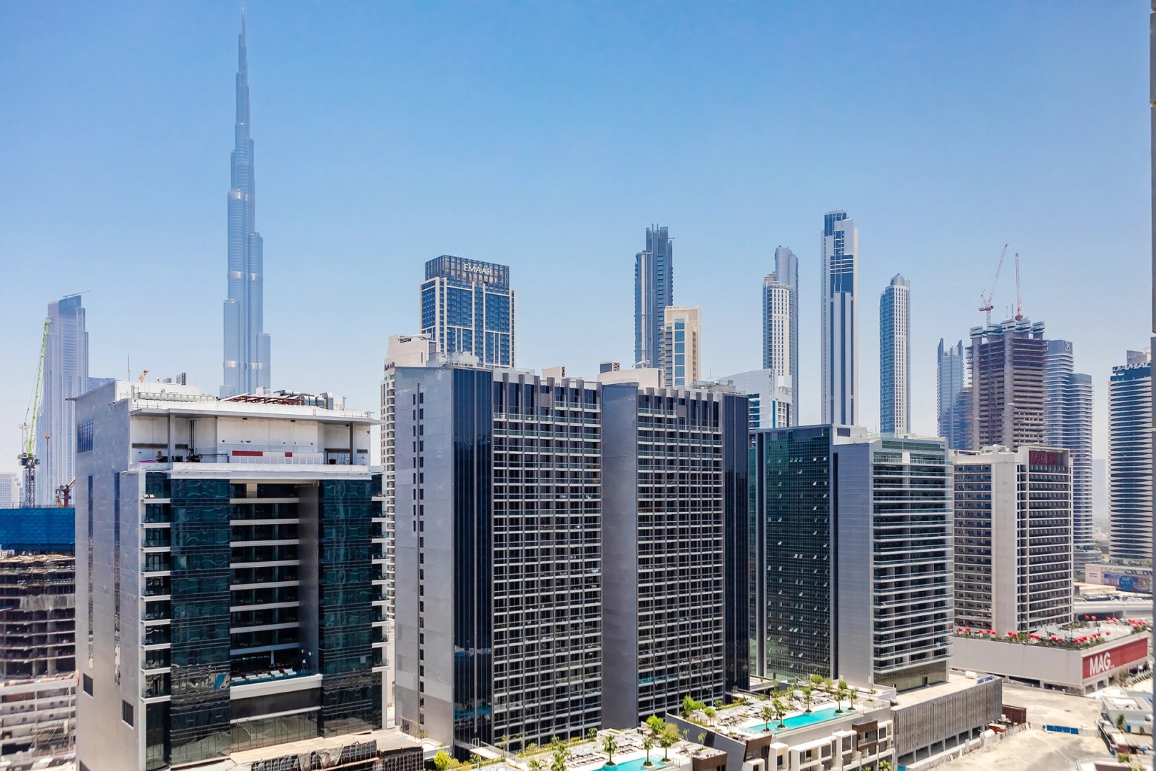 Апартаменты Damac Vera 1br With Downtown & Burj Khalifa View