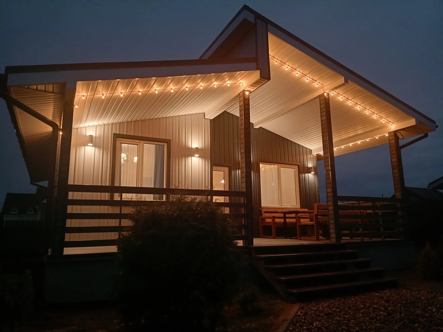 Частный дом Флотский домик с чаном