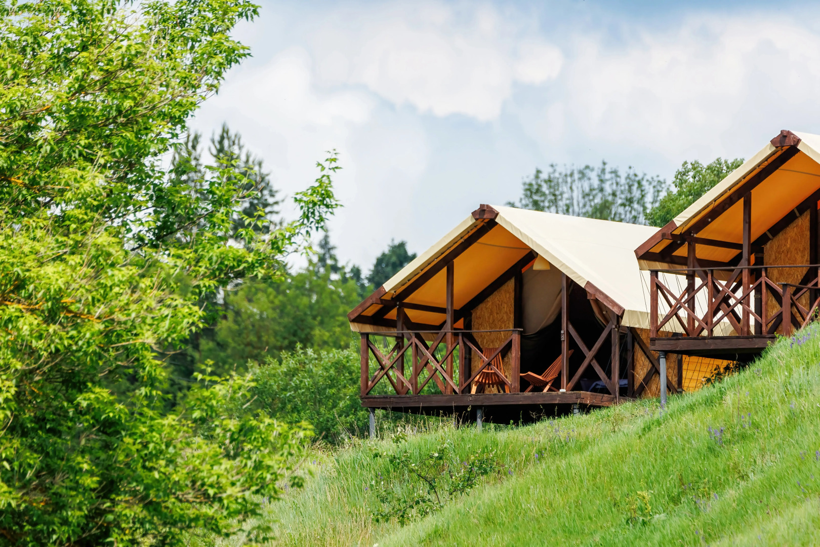 Глэмпинг Сплав стихий