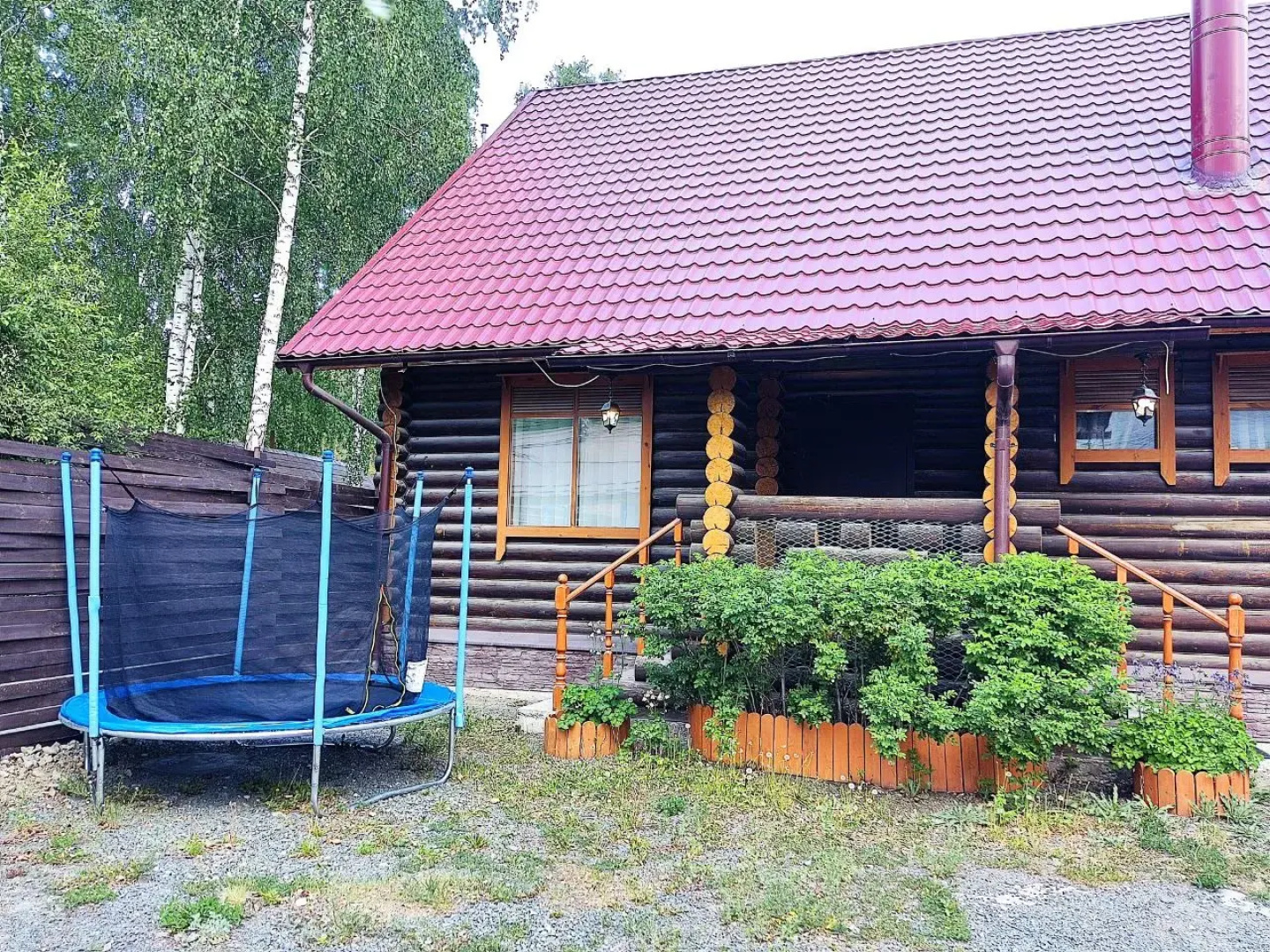 Шале Бревенчатый дом АБЗАКОВО