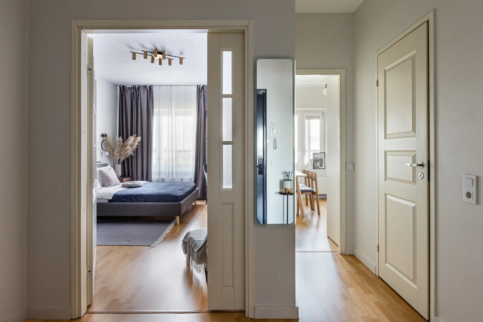 Квартира Сканди однокомнатные Piter Apartments с кондиционером