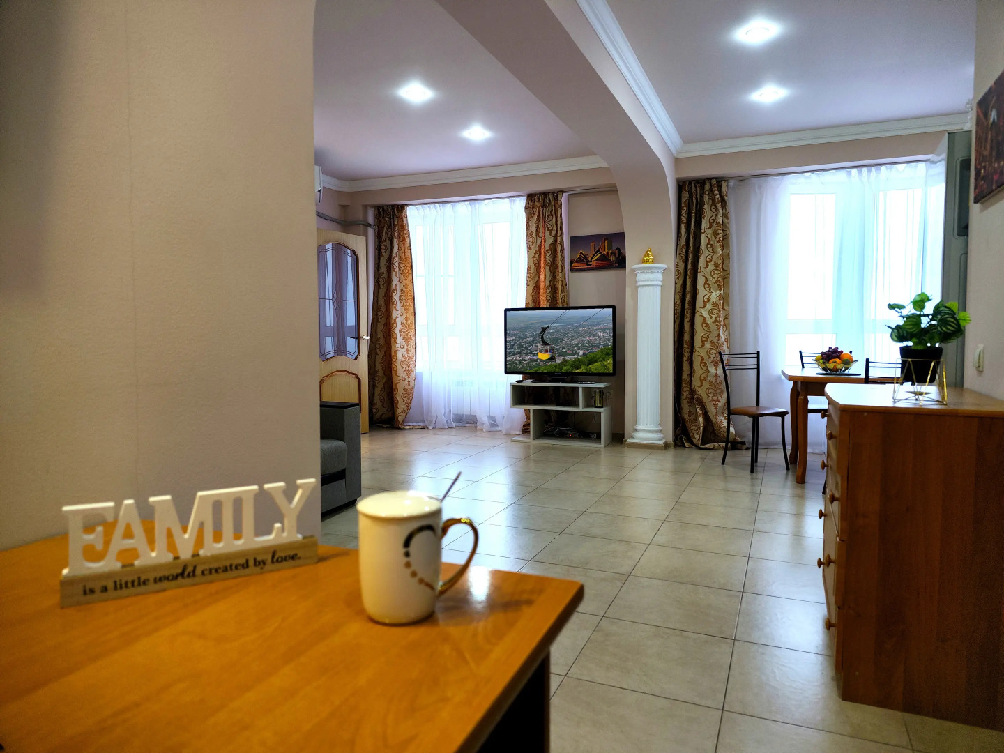 Квартира Райдас на 295 Стрелковой Дивизии 17 с видом на Бештау