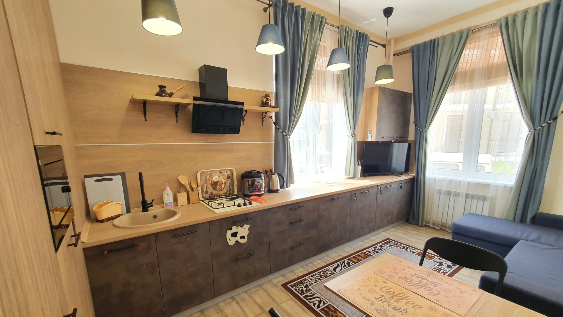 Апартаменты "Наутилус" с балконом в ЖК Черноморский 2