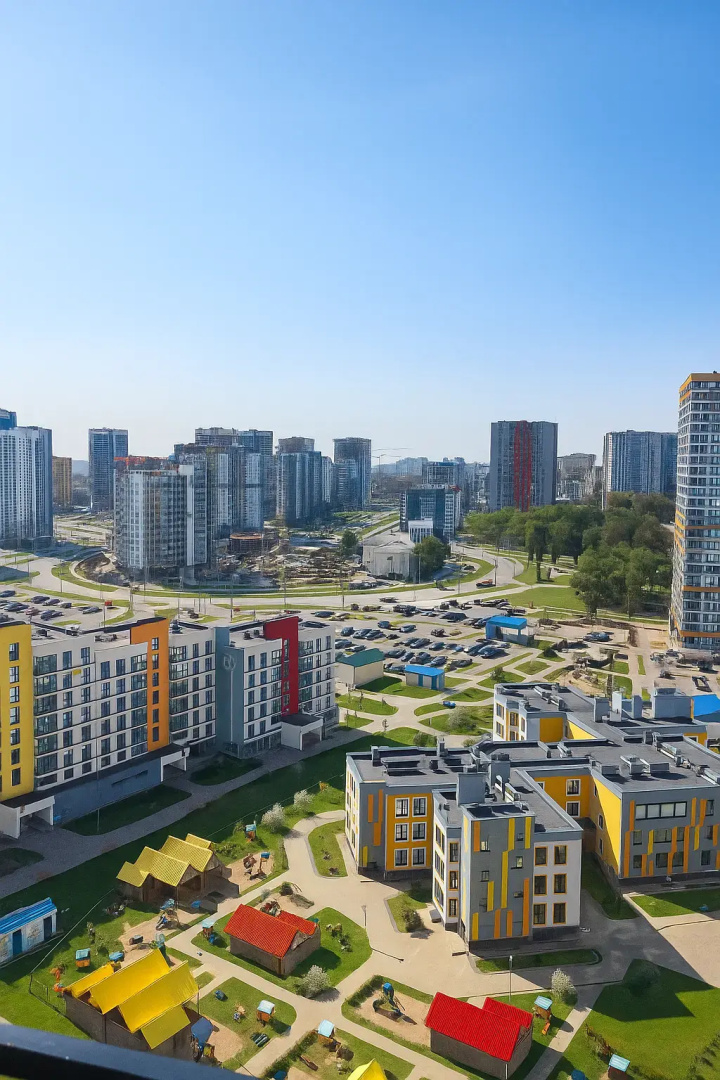 Квартира для отдыха с прекрасным видом на город