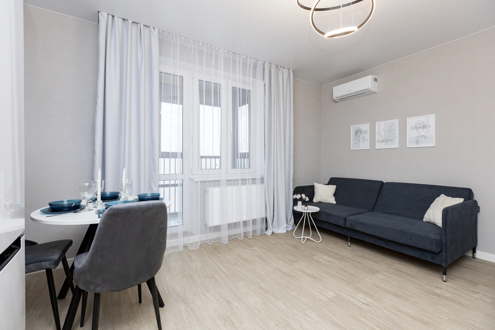 Квартира стильная студия рядом с метро Горки