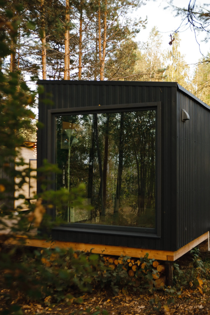 Частный Дом Над Рекой - Лес