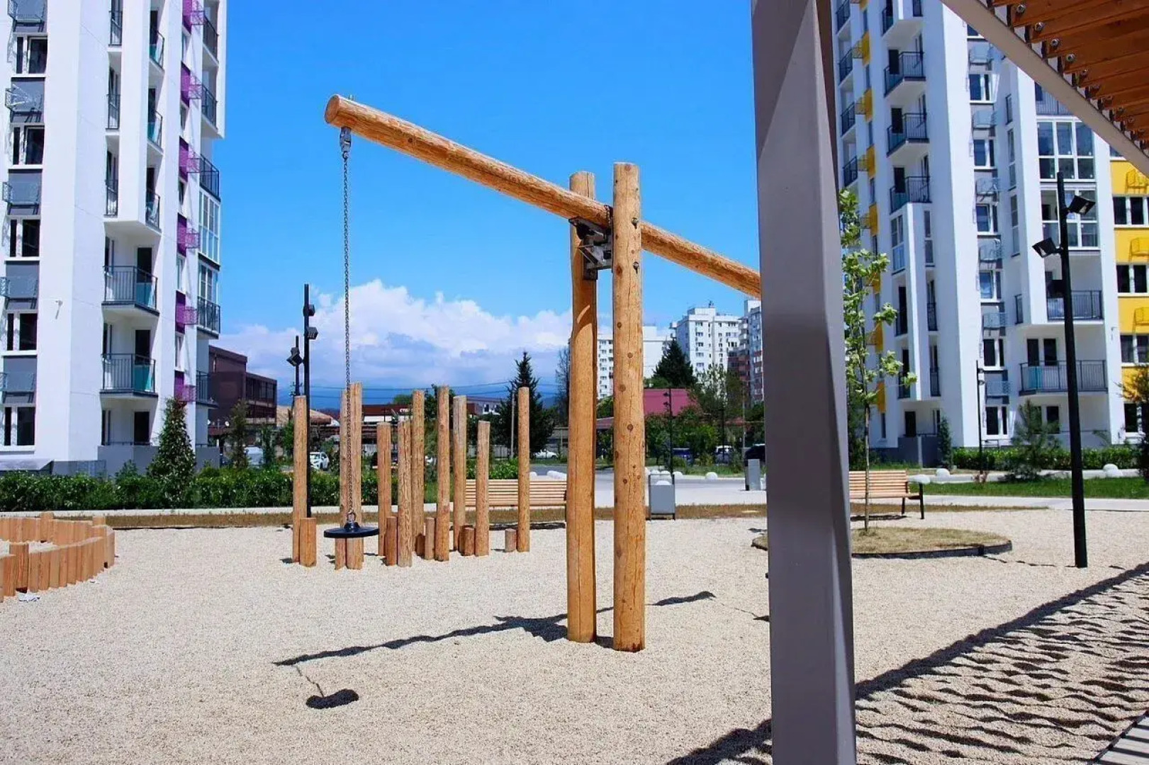 Квартира в ЖK Фрукты c Уютным Видом вo Двоp