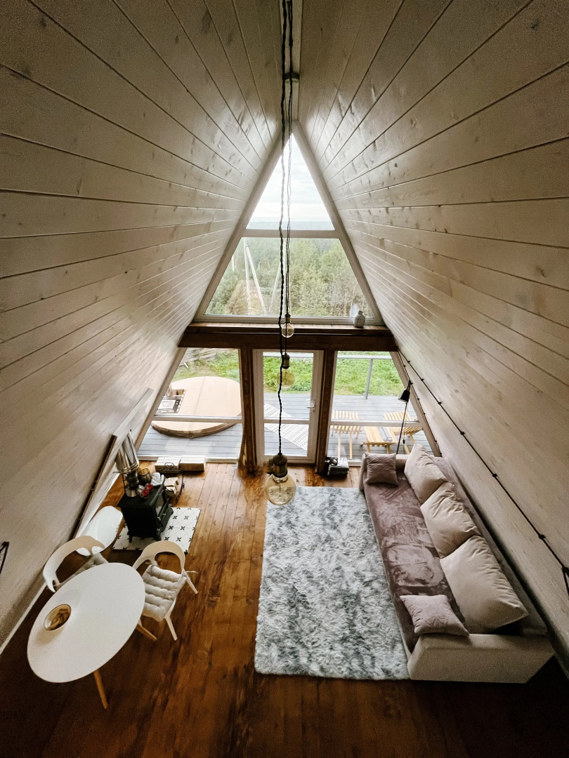 Гостевой дом A-frame для наших друзей