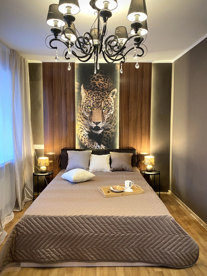 Квартира Студия рядом с набережной с круглой ванной